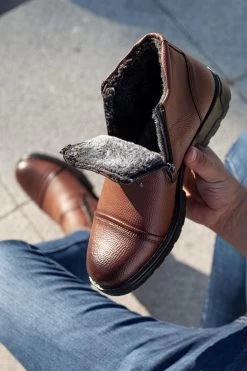 Muggo Stiefelette - Braun - Flacher Absatz Herren Stiefelette 135884236