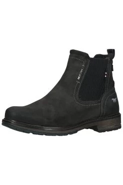 Mustang Stiefelette - Grau - Blockabsatz