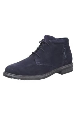 BUGATTI Stiefelette - Blau - Blockabsatz Herren Stiefelette 753227121