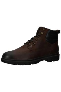 Geox Stiefelette - Braun - Flacher Absatz Herren Stiefelette 739759494