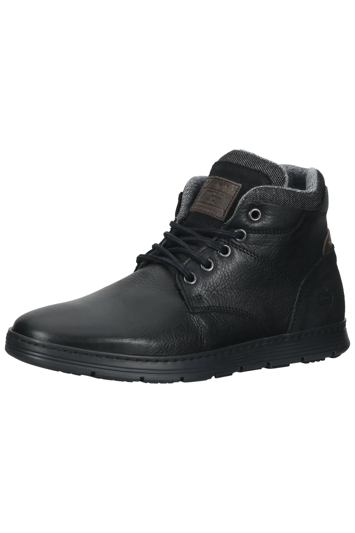 BULLBOXER Stiefelette - Schwarz - Flacher Absatz Herren Stiefelette 680376968 1 BULLBOXER Stiefelette - Schwarz - Flacher Absatz Herren Stiefelette 680376968