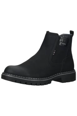 Relife Stiefelette - Schwarz - Blockabsatz Herren Stiefelette 680385485