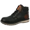 Tom Tailor Stiefelette - Schwarz - Flacher Absatz Herren Stiefelette 736114885