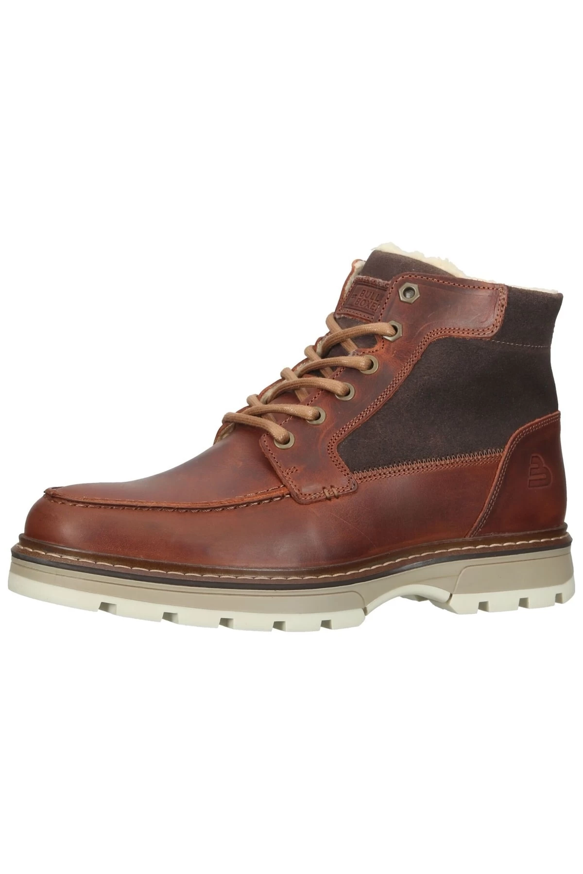 BULLBOXER Stiefelette - Braun - Flacher Absatz Herren Stiefelette 747458491 1 BULLBOXER Stiefelette - Braun - Flacher Absatz Herren Stiefelette 747458491