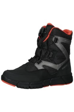 Geox Stiefelette - Schwarz - Flacher Absatz