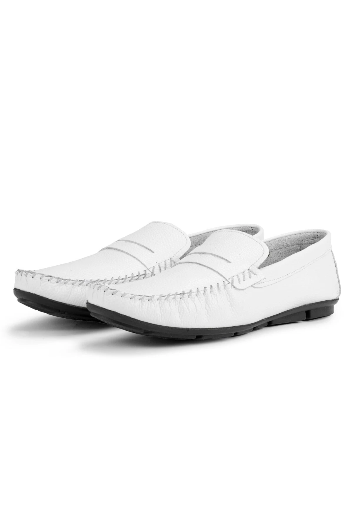 Ducavelli Flacher Schuh - Weiß - Flacher Absatz Herren Flache Schuhe 311847114 1 Ducavelli Flacher Schuh - Weiß - Flacher Absatz Herren Flache Schuhe 311847114