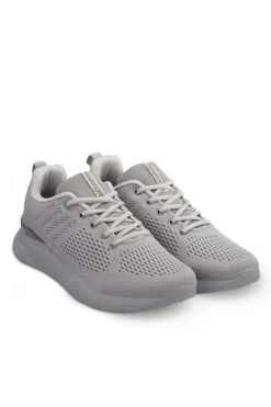 Slazenger Sneaker - Grau - Flacher Absatz Herren Sneaker 717240864