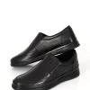 GÖNDERİ(R) Flacher Schuh - Schwarz - Flacher Absatz Herren Flache Schuhe 346250199