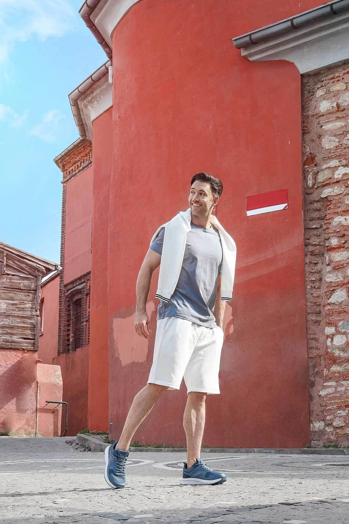 Jump Sneaker - Blau - Flacher Absatz Herren Sneaker 213567524 2 Jump Sneaker - Blau - Flacher Absatz Herren Sneaker 213567524 – Bild 2