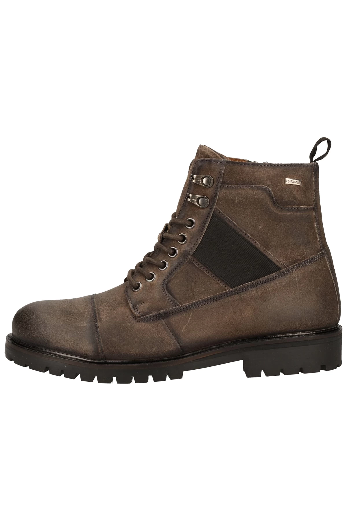 S.Oliver Stiefelette - Grau - Blockabsatz Herren Stiefelette 696332161 2 S.Oliver Stiefelette - Grau - Blockabsatz Herren Stiefelette 696332161 – Bild 2