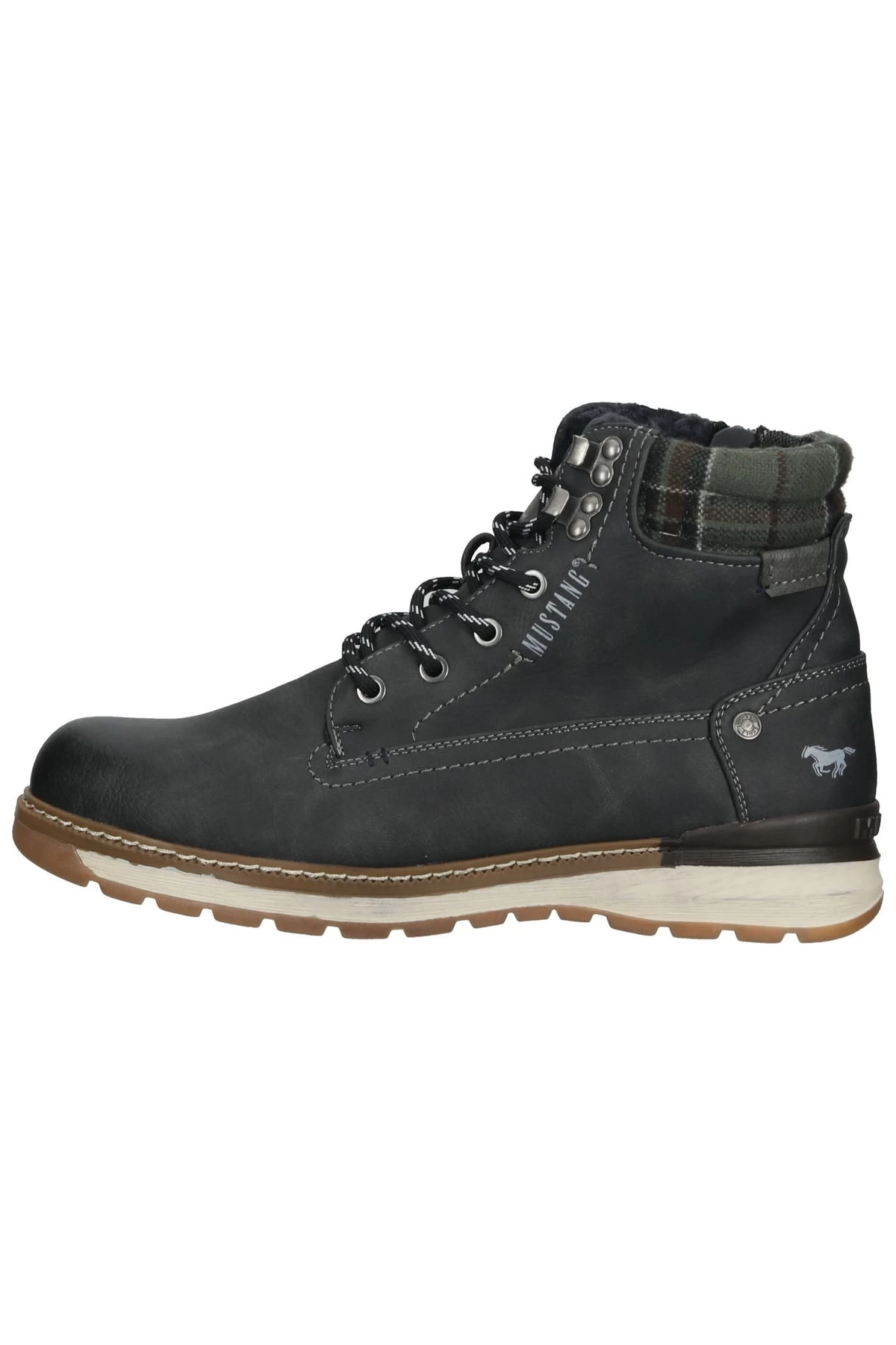 Mustang Stiefelette - Grau - Flacher Absatz 2 Mustang Stiefelette - Grau - Flacher Absatz – Bild 2
