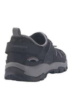 Lumberjack Sandalette - Schwarz - Flacher Absatz Herren Sandaletten 738368309 -Boutique-Schuhgeschäft 3 org zoom 1140