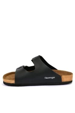 Slazenger Pantolette - Schwarz - Flacher Absatz Herren Pantolette 95514053 -Boutique-Schuhgeschäft 3 org zoom 1202