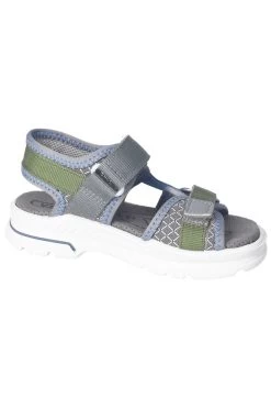 Ricosta Sandalette - Grau - Flacher Absatz Herren Sandaletten 697360299 -Boutique-Schuhgeschäft 3 org zoom 1229