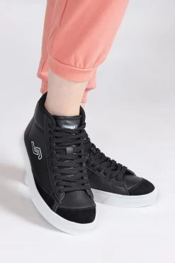 Jump Sneaker - Schwarz - Flacher Absatz -Boutique-Schuhgeschäft 3 org zoom 1326