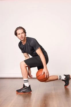 Jump Basketballschuhe - Schwarz - Keilabsatz Herren Basketballschuhe 381603197 -Boutique-Schuhgeschäft 3 org zoom 451