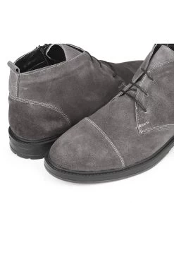 Ducavelli Stiefelette - Grau - Flacher Absatz Herren Stiefelette 159148411 -Boutique-Schuhgeschäft 3 org zoom 636
