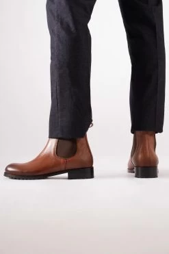 CZ London Stiefelette - Braun - Flacher Absatz Herren Stiefelette 70712843 -Boutique-Schuhgeschäft 3 org zoom 658