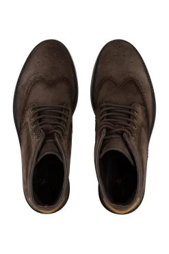 Dreimaster Stiefel - Braun - Blockabsatz Herren Stiefel 748849214 -Boutique-Schuhgeschäft 3 org zoom 674