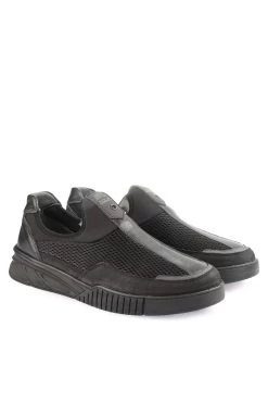 Forelli Flacher Schuh - Schwarz - Flacher Absatz Herren Flache Schuhe 303645459 -Boutique-Schuhgeschäft 3 org zoom 744