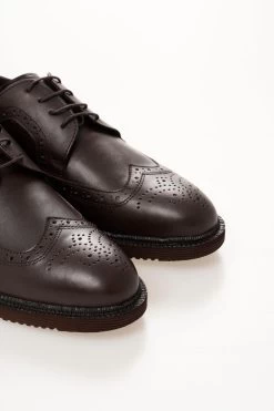 CZ London Business-Schuh - Braun - Flacher Absatz -Boutique-Schuhgeschäft 3 org zoom 762