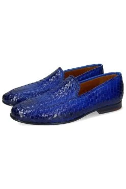 MELVIN & HAMILTON Melvin&Hamilton Loafer - Blau - Blockabsatz Herren Loafers 698023524 -Boutique-Schuhgeschäft 3 org zoom 781