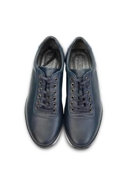 Ducavelli Flacher Schuh - Dunkelblau - Flacher Absatz -Boutique-Schuhgeschäft 3 org zoom 902