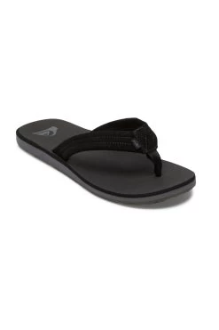Quiksilver Sandalette - Schwarz - Flacher Absatz Herren Sandaletten 650162908